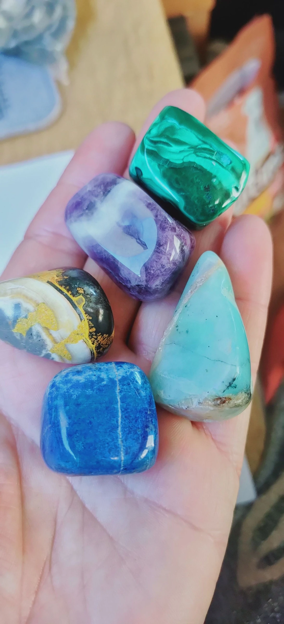 Lote de 12 piedras de calidad +++, – photo 6